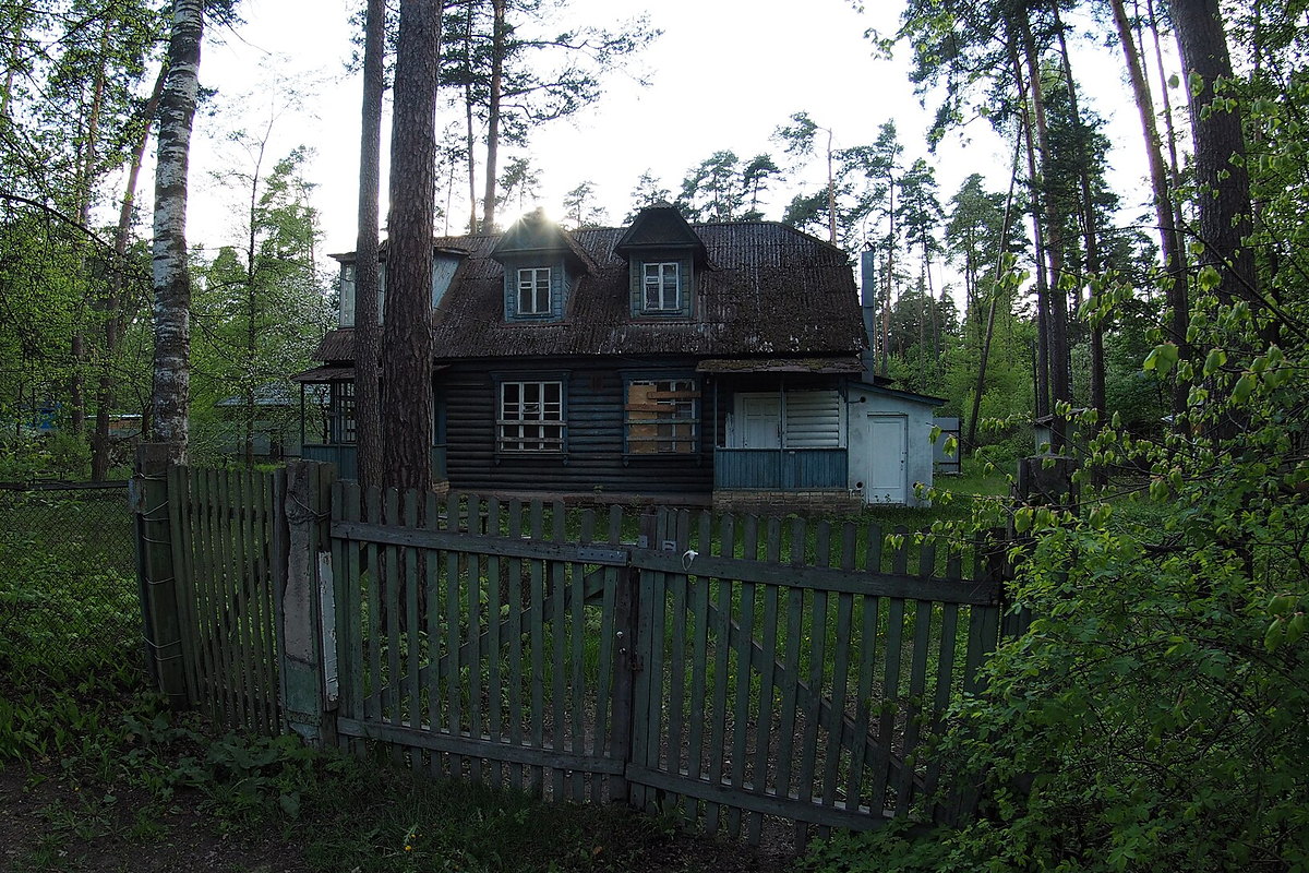 Дачный посёлок на краю маршрута